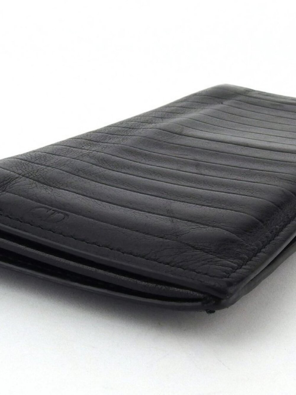DIOR HOMME Purse Black Silver Women Authentic secondhand - Picture 1 of 8
